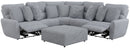 Majesty - Deep Seating Power Reclining Sectional And Ottoman