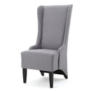 Alight Upholstered Dining Chair With High Back And Birch Wood Legs (Set of 2)