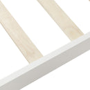 Platform Bed Frame Mattress Foundation Sleigh Bed With Headboard / Footboard / Wood Slat Suppor by HouseOfZazla