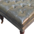 Buffalo - Ottoman With Castor Legs by HouseOfZazla