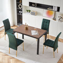 High Back Nordic Dining Chair Modern Chair With Color Legs by Unique Piece Furniture