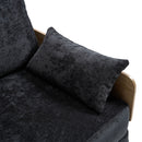 Mid Century Modern Foldable Sofa Bed, 3 In 1 Convertible Sleeper With 3 Pillows by HouseOfZazla
