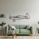 Edge 540 Metal Aircraft Wall Art - NCP0474