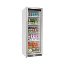 Edgestar 10.1 Cubic Feet Commercial Beverage Merchandiser With Temperature Alarm and Reversible Door, 22" [VBM101SS] (SAK45983)