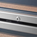 Edgestar 142 Bottle Built-In Dual Zone Double Door Wine Cooler With Door Lock, 24" [CWR1553DD] (SAK30742)