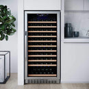 Edgestar 24" Wide 111 Bottle Capacity Freestanding Single Zone Wine Cooler [CWR1212SZ] (SAK68320)