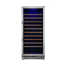 Edgestar 24" Wide 111 Bottle Capacity Freestanding Single Zone Wine Cooler [CWR1212SZ] (SAK68320)