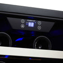 Edgestar 30" Wide 56 Bottle Capacity Built-In French Door Wine Cooler With Door Locks [CWR5631FD] (SAK56381)