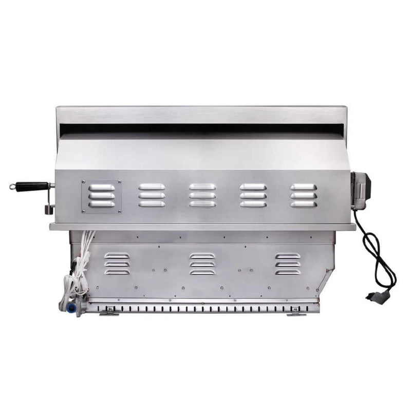 Edgestar 60K BTU Natural Gas Outdoor Built-In Grill W/ Rotisserie And LED Lighting, 30" (SAK52871)