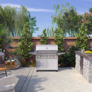 Edgestar 89K BTU 36" Natural Gas Freestanding Grill Cart With Lighting Knobs & Rotisserie (SAK12573)