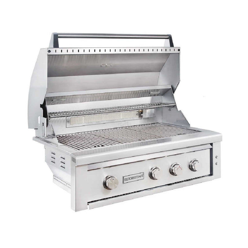 Edgestar 89K BTU 36" Wide Natural Gas Built In Grill With Insulated Jacket And Double Access Doors (SAK31258)