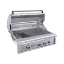 Edgestar 89K BTU 42" Wide Natural Gas Freestanding Grill Cart With Rotisserie And Lighted Knobs (SAK56935)