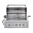 Edgestar 89K BTU 36-Inch Built-In Grill With Rotisserie And LED Lighting (SAK49230)