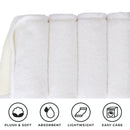 4 Pack Two-Toned Hand Towel - Vanessa Collection by Great Bay Home