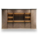 Brandy · Office Shelves w/ Integrated Lighting & Storage