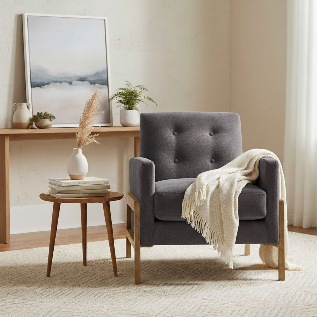Matson - Tufted Back Accent Chair, photo 32 of 36