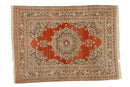 4x5.5 Antique Haji Jalili Tabriz Rug