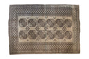 7x10 Vintage Afghani Carpet