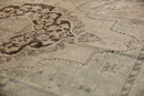 7x10 Vintage Distressed Oushak Carpet
