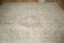 9x12.5 Vintage Distressed Meshed Carpet