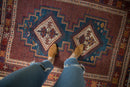 4x6 Vintage Afshar Rug