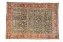 8x11.5 Vintage Distressed Tabriz Carpet
