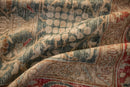 8x11.5 Vintage Distressed Tabriz Carpet