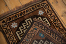 2x2.5 Vintage Oushak Square Rug Mat