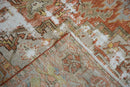 8x11 Antique Distressed Karaja Carpet