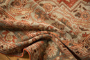 9x11.5 Vintage Distressed Khoy Carpet