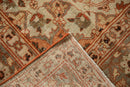 9x11.5 Vintage Distressed Khoy Carpet