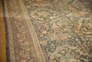 11x15.5 Vintage Distressed Mahal Carpet
