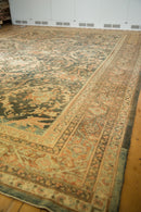11x15.5 Vintage Distressed Mahal Carpet