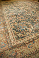 11x15.5 Vintage Distressed Mahal Carpet