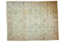 8.5x11.5 Vintage Distressed Tabriz Carpet