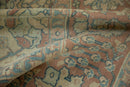 8.5x11.5 Vintage Distressed Tabriz Carpet