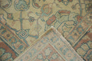 8.5x11.5 Vintage Distressed Tabriz Carpet