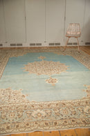 8.5x12.5 Vintage Distressed Tabriz Carpet