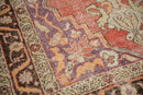 6.5x10.5 Vintage Distressed Oushak Carpet