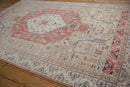 6x9.5 Vintage Distressed Oushak Carpet