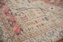 6x9.5 Vintage Distressed Oushak Carpet