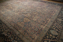 13x18 Vintage Distressed Tabriz  Carpet