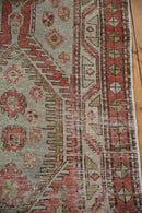 3.5x11 Vintage Distressed Heriz Rug Runner