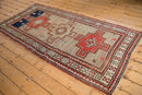 3.5x7.5 Vintage Caucasian Rug Runner