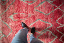 5x8 Vintage Moroccan Carpet