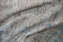 7.5x10.5 Vintage Distressed Oushak Carpet