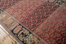 3.5x15 Vintage Distressed Oushak Rug Runner