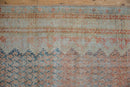 3.5x13.5 Vintage Fine Distressed Mahal Rug Runner