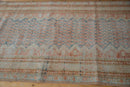 3.5x13.5 Vintage Fine Distressed Mahal Rug Runner