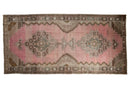 7.5x15.5 Vintage Distressed Kars Carpet Runner